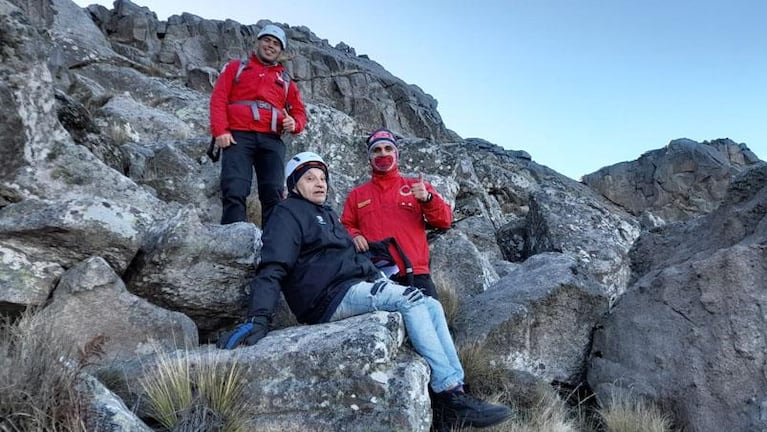 Encontraron al motociclista que se había extraviado en el Cerro Champaquí