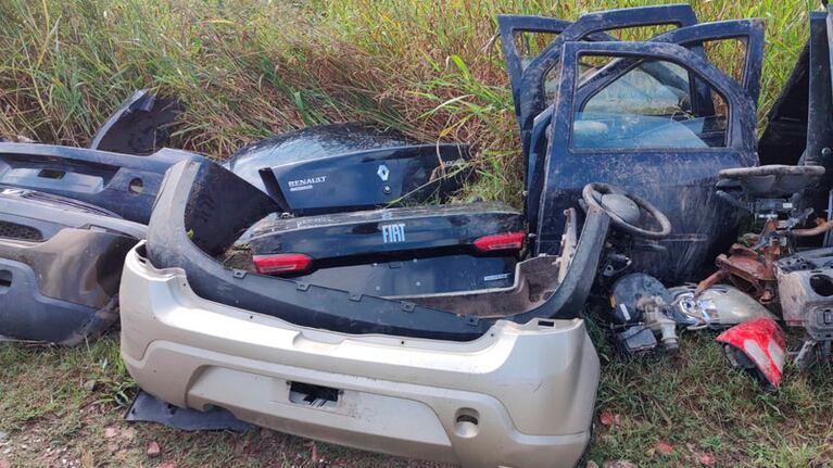 Encontraron autopartes pertenecientes a vehículos que tenían pedido de secuestro.