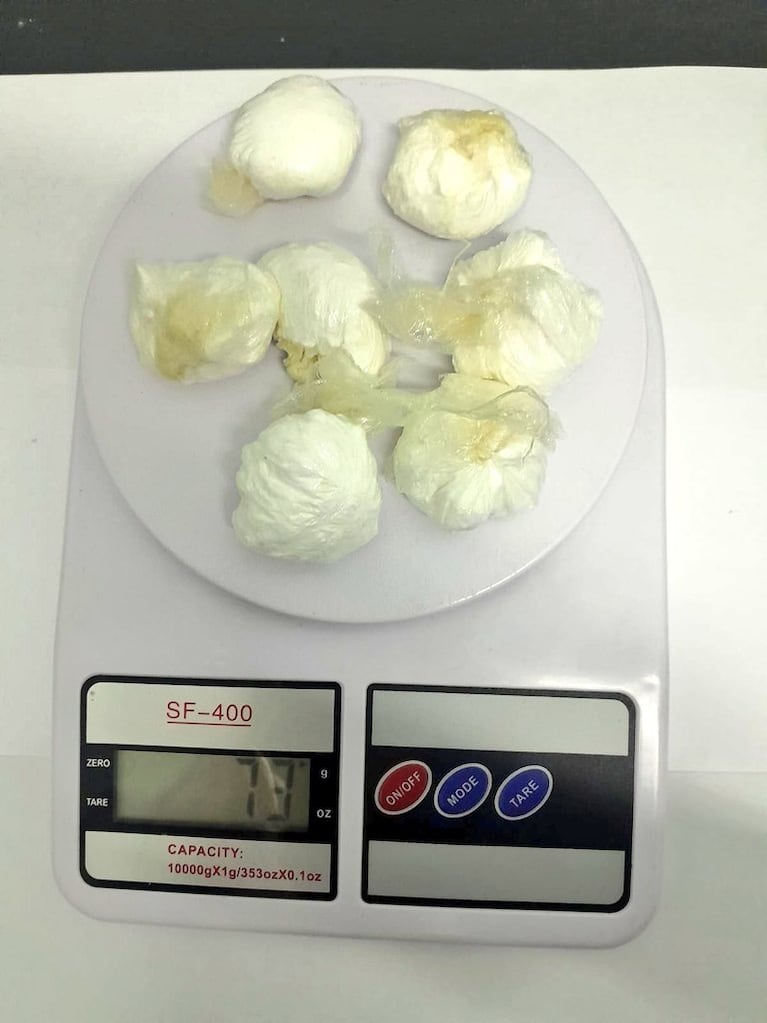 Encontraron cocaína en la cárcel de Bouwer.