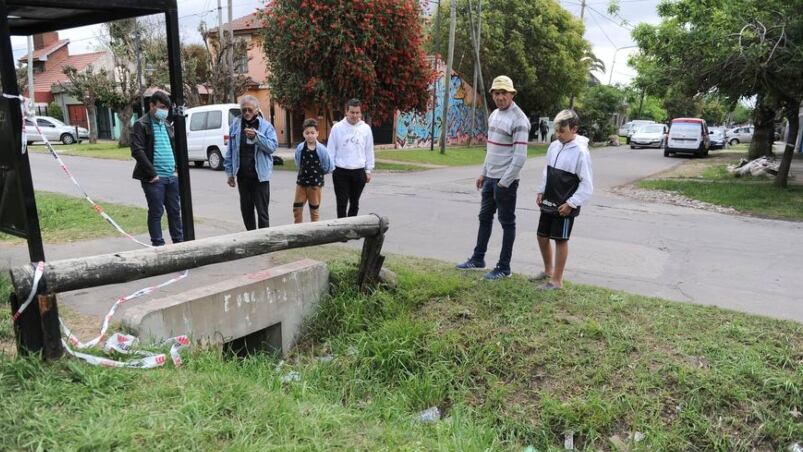 Encontraron el cuerpo de Magalí Noelia Gómez en una zanja. / Foto: Télam.