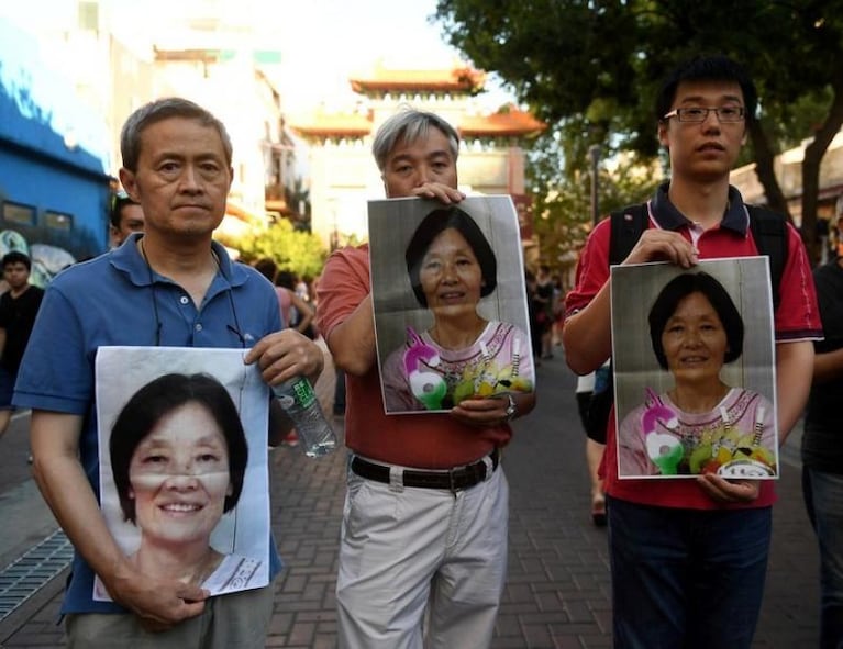 Encontraron el pasaporte y la cartera de la mujer china desaparecida