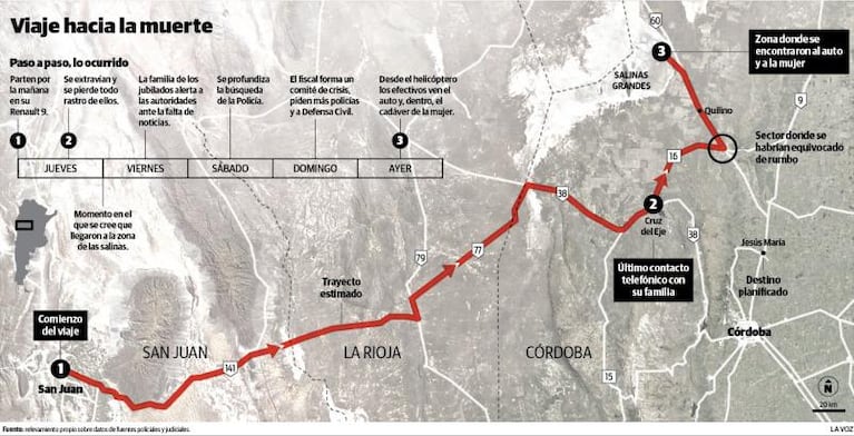 Encontraron muerto al abuelo desaparecido