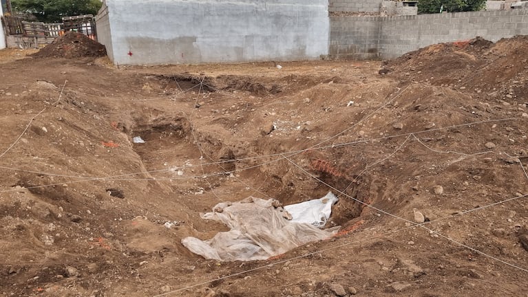 Encontraron una fosa con cadáveres en la zona del ex centro clandestino Campo de la Ribera