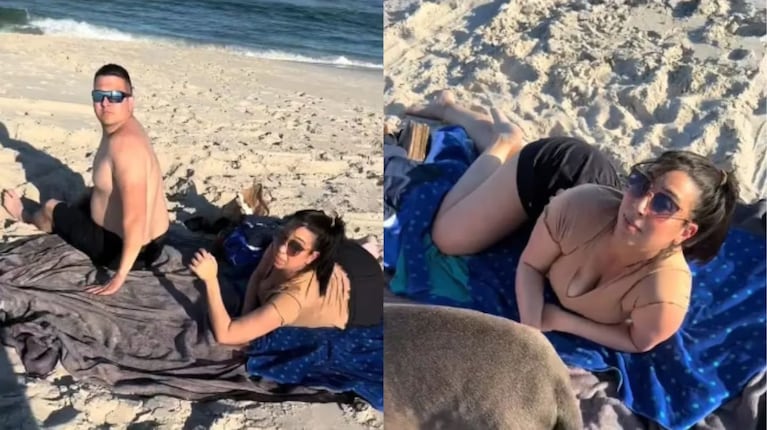 Encontró a su esposo con la amante en la playa y ahora vive un calvario