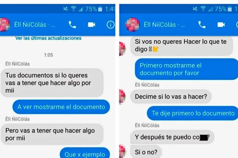 Encontró el DNI de una mujer y le pidió sexo para devolvérselo