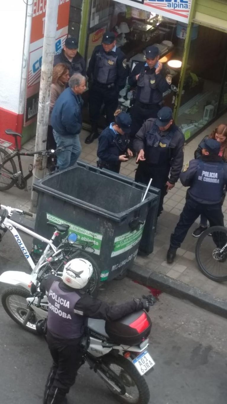 Encontró un bebé abandonado en pleno centro