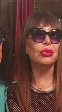 Encuentro de leyendas: La Mona Jiménez y Moria Casán se reencontraron después de 30 años