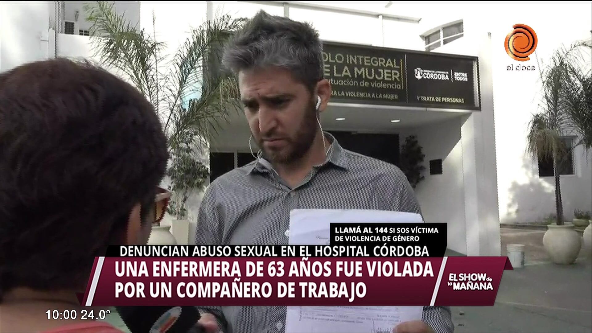 Enfermera denuncia ser violada por un compañero