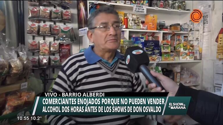Enojo de comerciantes por restricción alcohólica