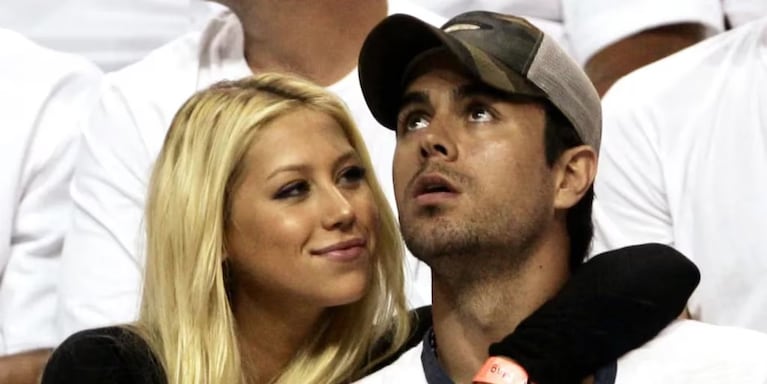 Enrique Iglesias y Anna Kournikova