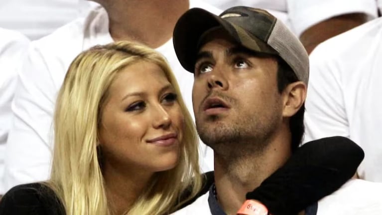 Enrique Iglesias y Anna Kournikova