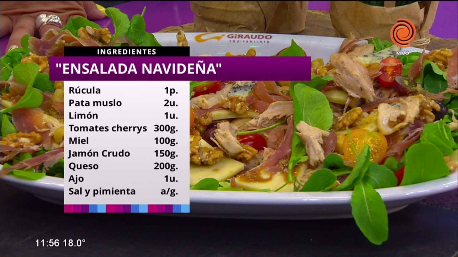 Ensalada navideña