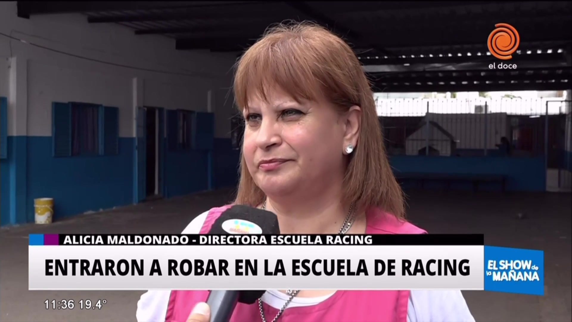 Entraron a robar en la escuela de Racing