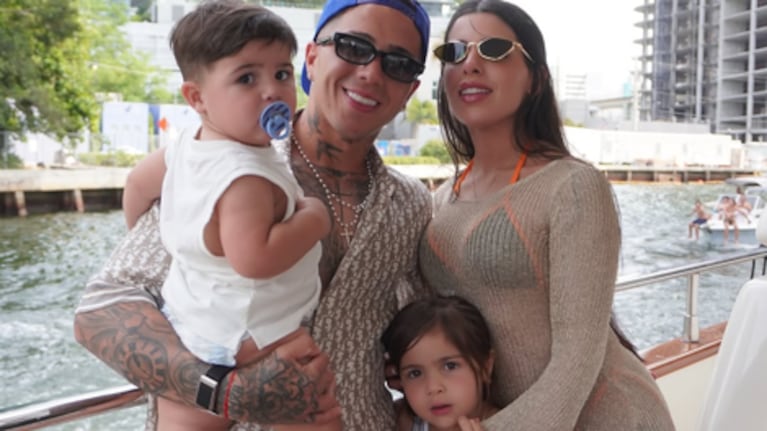 Enzo y Valu celebraron el cumpleaños de Benja.