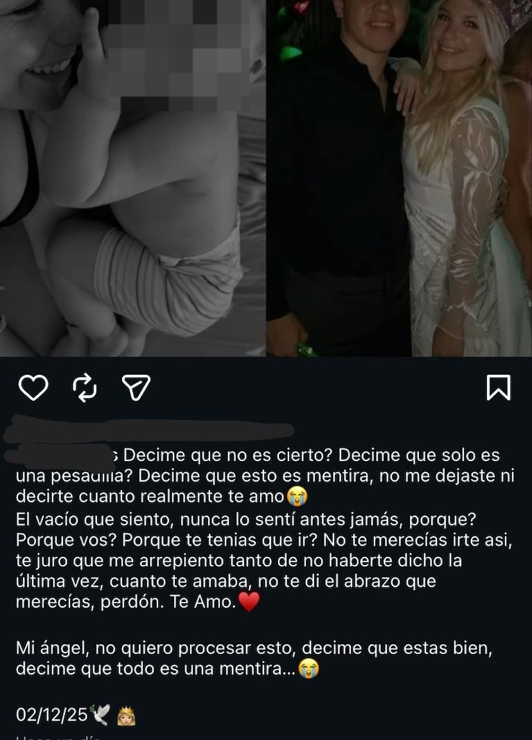 Era cordobesa la joven asesinada por su novio en España: tenía 29 años y un hijo de 2