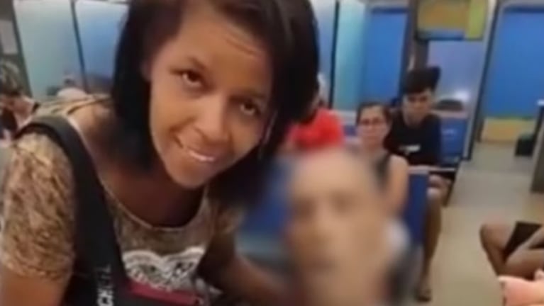 Érika de Souza Vieira fue detenida por tentativa de estafa y profanación de cadáver. (Foto: captura de video).