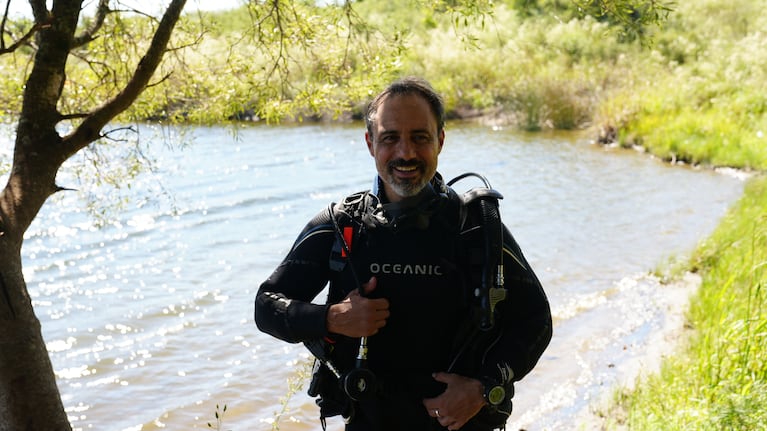 Es abogado, sufría ataques de pánico y halló en el buceo la salvación: su transformación bajo el agua
