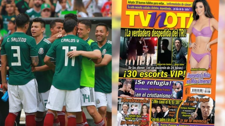 Escándalo sexual con jugadores de la Selección de México 