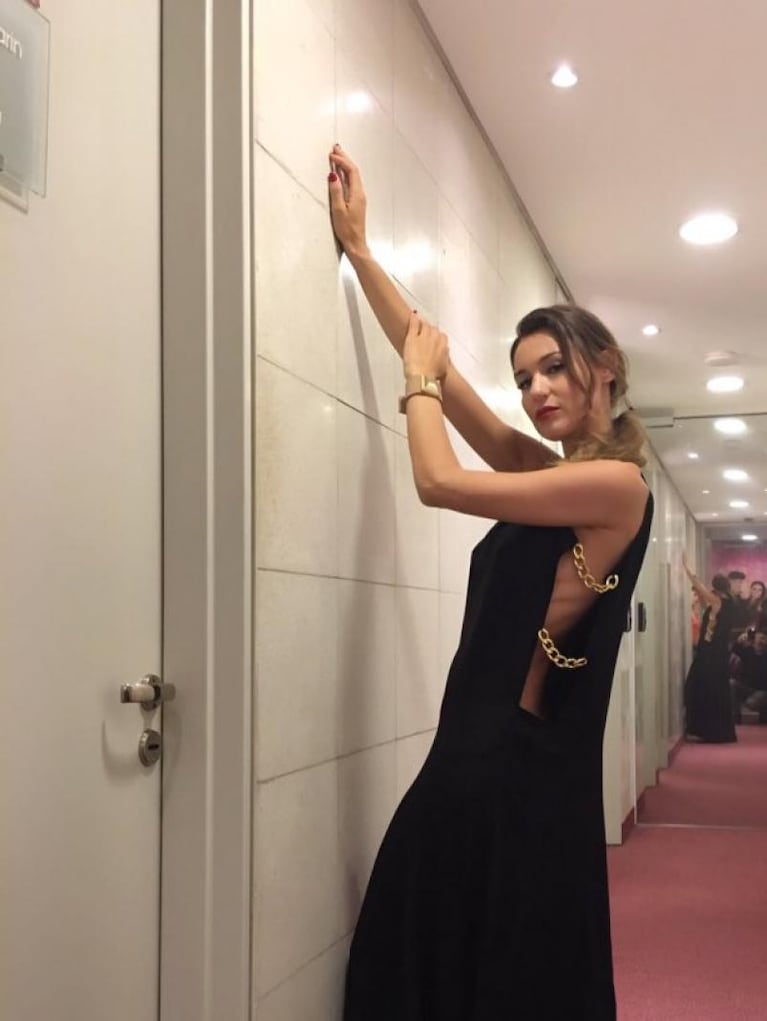 Escandalosa foto de Pampita muy flaca