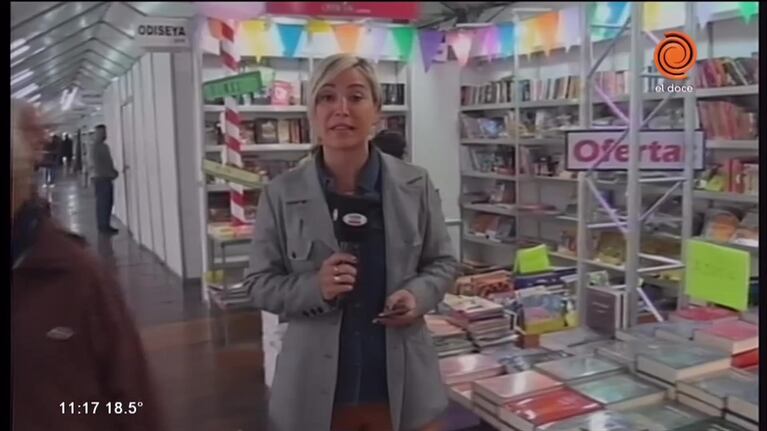 Escritores hispanohablantes presentan libros en mini feria