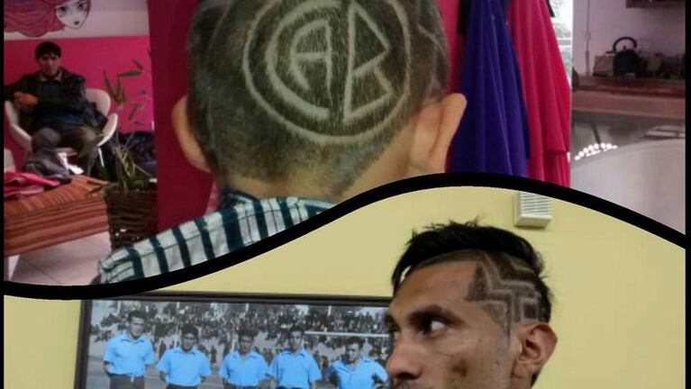 Escudero se cortó el pelo a lo "Pirata"