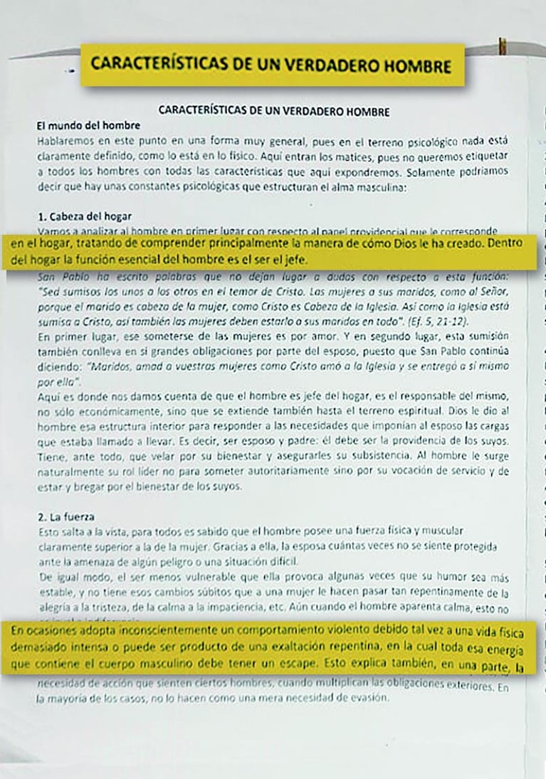 Escuelas Pías admitió que el texto "es un material de trabajo escolar"