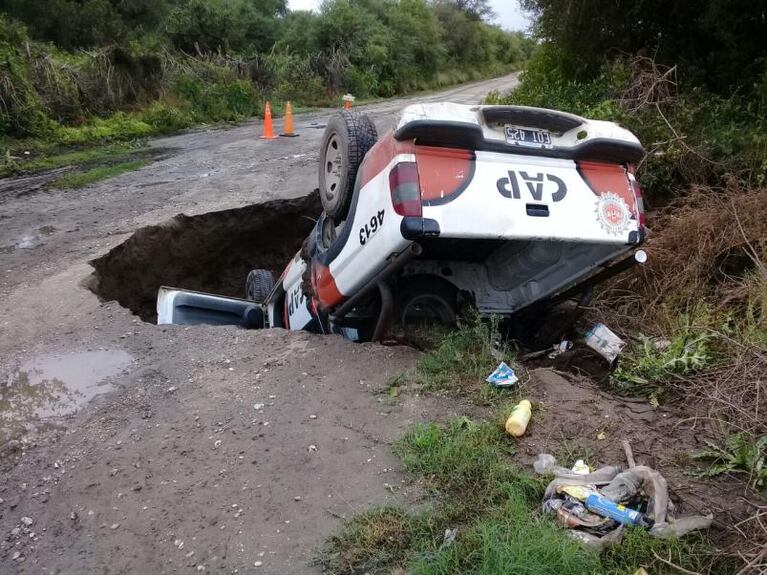 Espectacular accidente en Estancia de Guadalupe