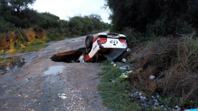 Espectacular accidente en Estancia de Guadalupe