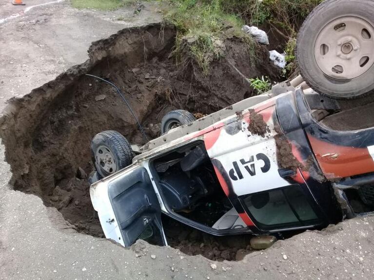 Espectacular accidente en Estancia de Guadalupe