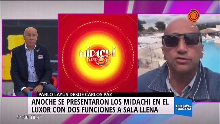Espectacular presentación de los Midachi