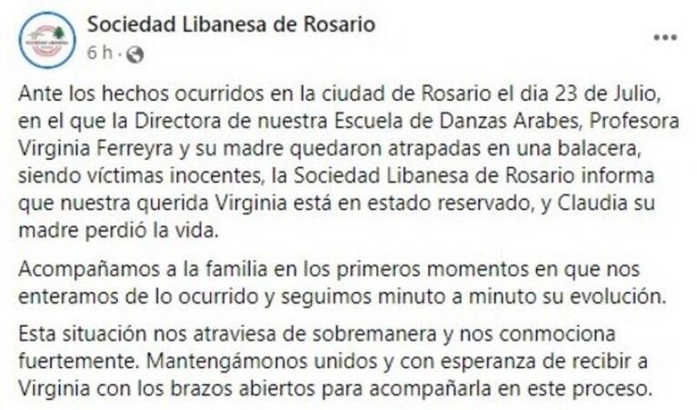 Esperaba el colectivo con su hija y las atacaron a balazos: ella murió y la joven está grave