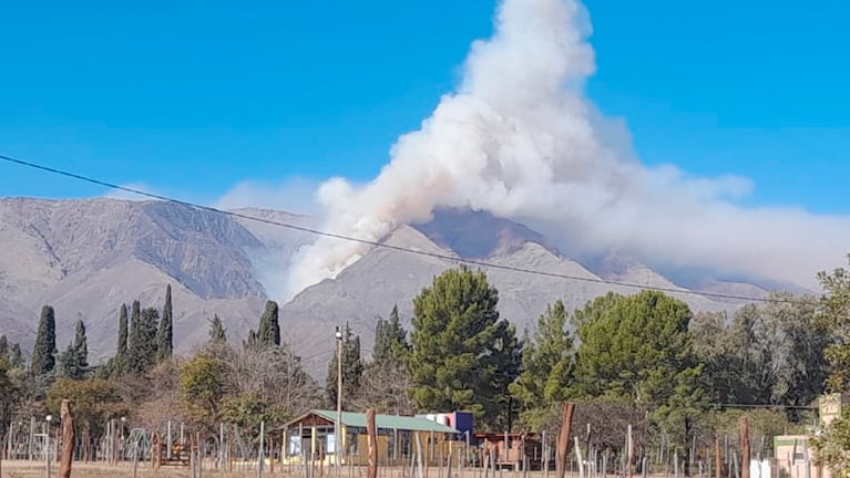 Está contenido el incendio en Traslasierra que quemó unas 7.600 hectáreas