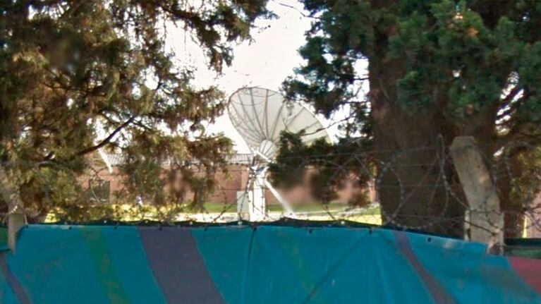 Esta sería una de las antenas usadas para el espionaje ilegal. Foto: Clarín.
