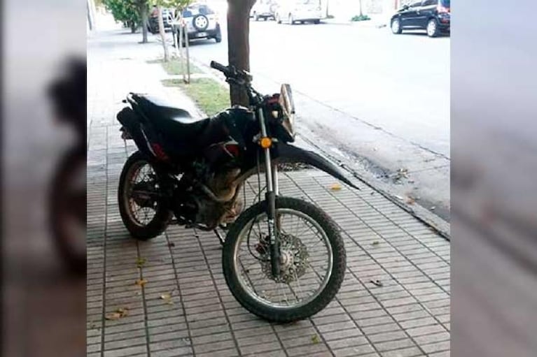 “Estaba muy drogado, pasé y me la llevé”: robó una moto y dio una insólita explicación