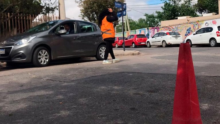 Estacionamiento y tránsito, en alerta naranja