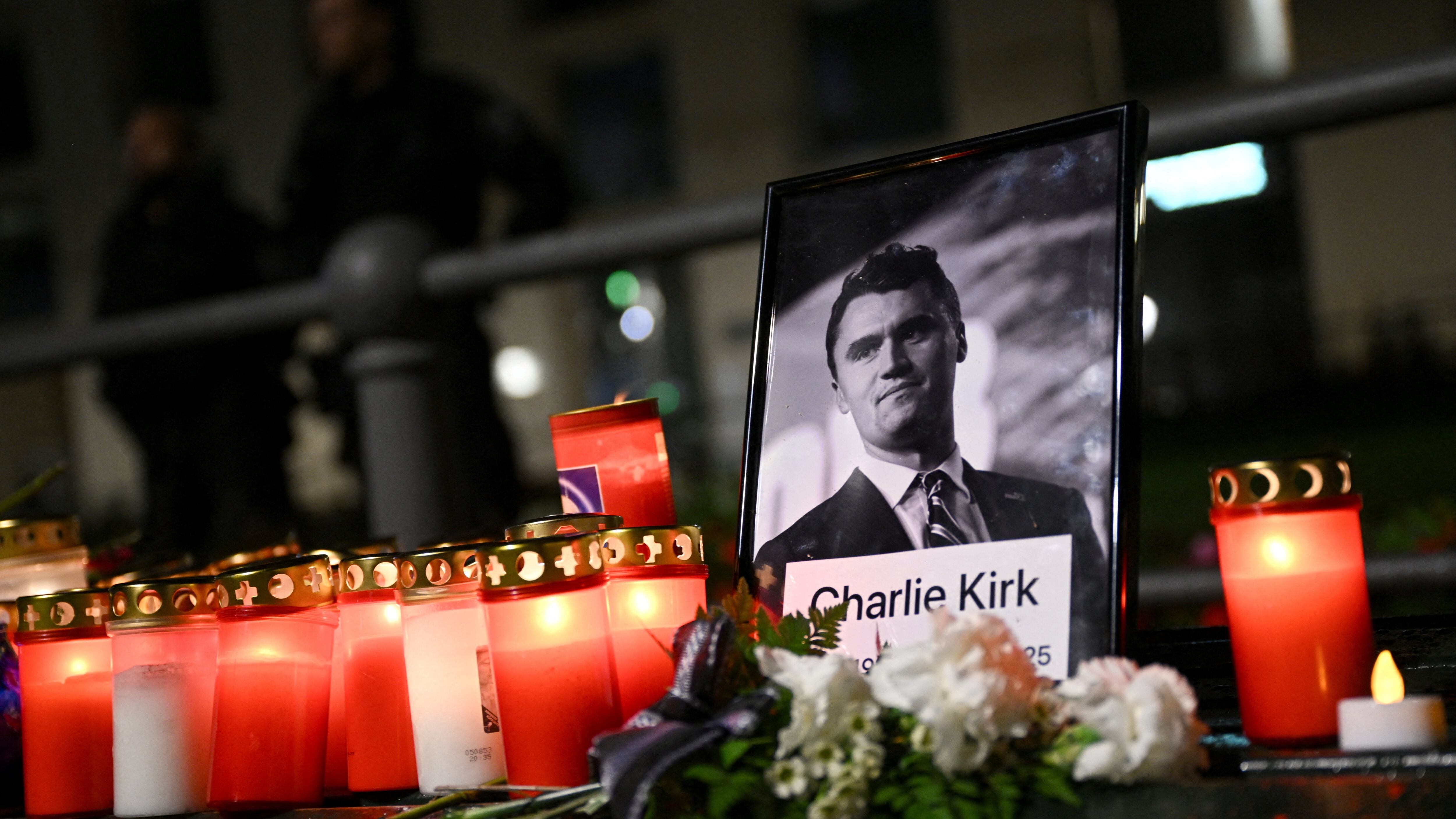 Estados Unidos convulsionado por el asesinato de Charlie Kirk. REUTERS/Annegret Hilse     TPX IMAGES OF THE DAY