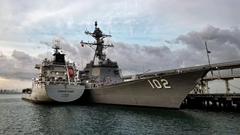 Estados Unidos lanzó un despliegue militar en el Caribe.