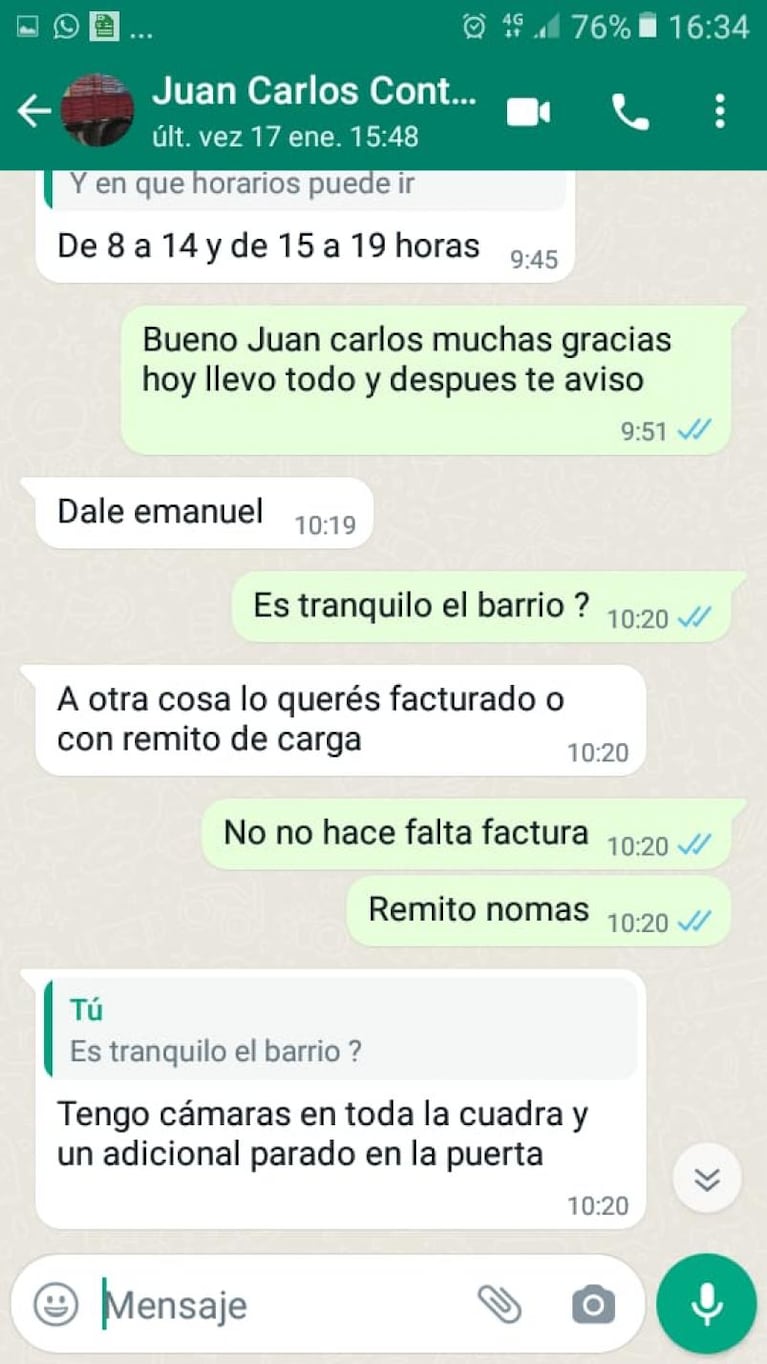 Estafaron a un panadero: compró online, mandó un comisionista y perdió sus ahorros