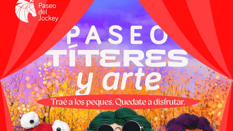 Estas vacaciones de invierno títeres y arte para que los “peques” se diviertan en Paseo del Jockey