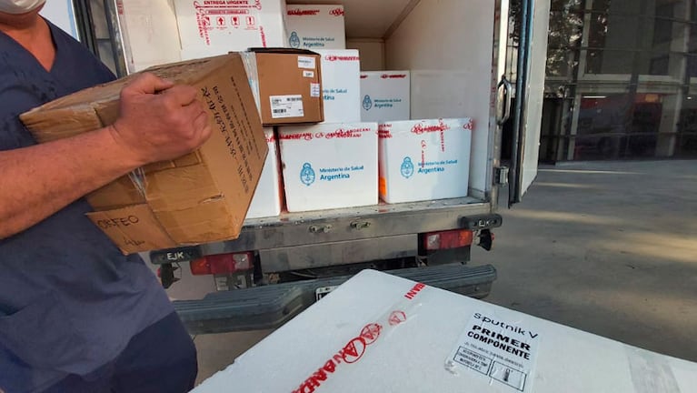 Este viernes llegaron 41.400 dosis a la provincia de Córdoba. (Foto ilustrativa)