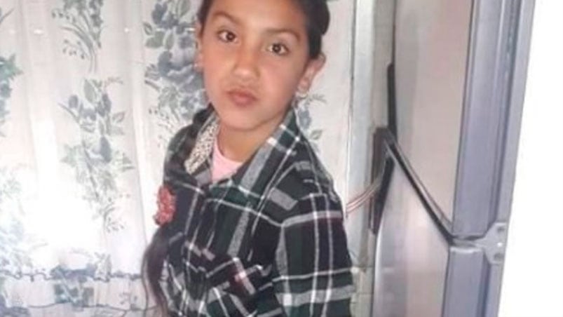 Estefanía tenía 9 años y cu cuerpo apareció tirado al costado de las vías del tren.