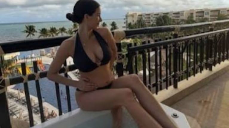 Estefi espera un hijo varón junto a Félix Orsatti.