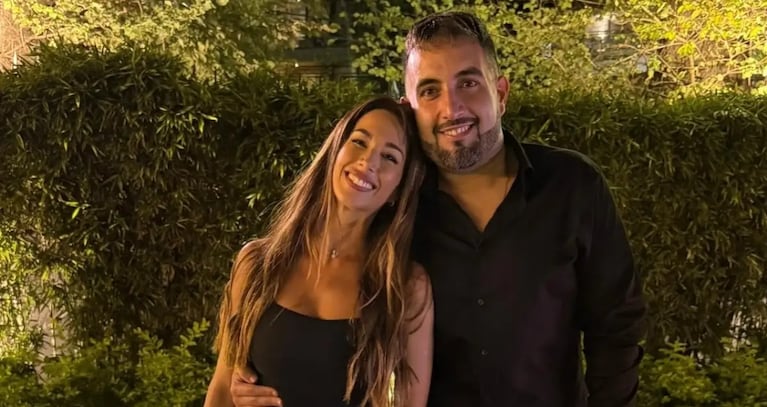 Estefi y Félix Orsatti llevan dos años juntos.