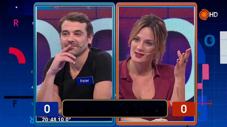 "Esto sigue en casa", le dijo Paula a Pedro.