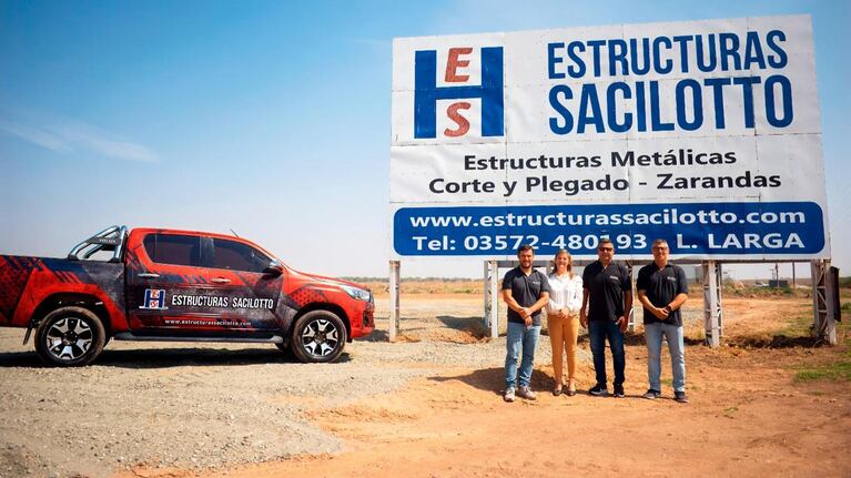 Estructuras Sacilotto, empresa familiar especializada en la fabricación de naves industriales de gran porte