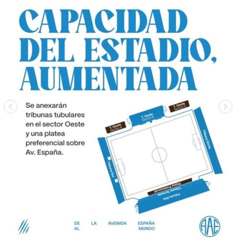 Estudiantes puso tubulares en el Candini para recibir con mayor capacidad a River.