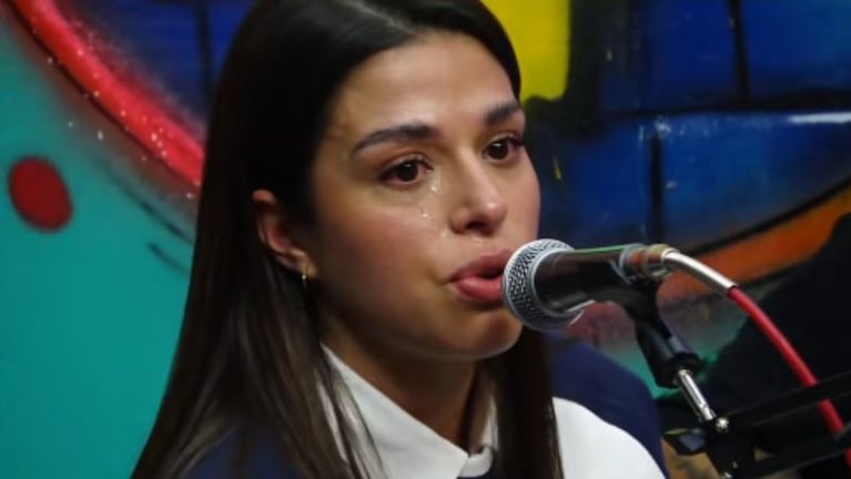 Euge Quevedo hasta las lagrimas en Paruto TV.