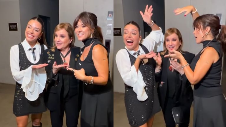 Euge Quevedo, Lucía Galán y Vanesa Martín juntas en el Movistar Arena