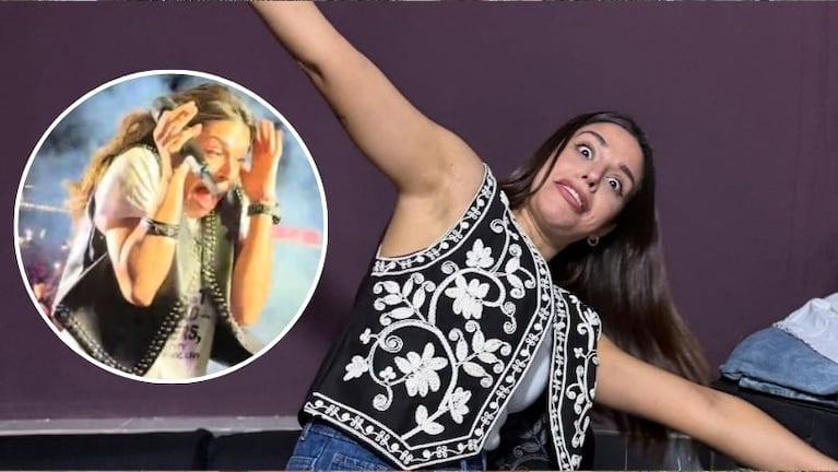 Euge Quevedo se salvó de milagro durante un show en Mendoza.