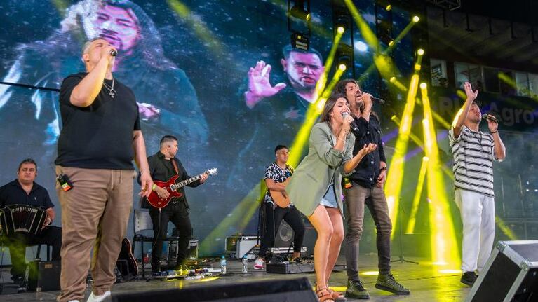 Euge Quevedo visitó a Los Nombradores del Alba en Jesús María. Foto: Prensa Festival.